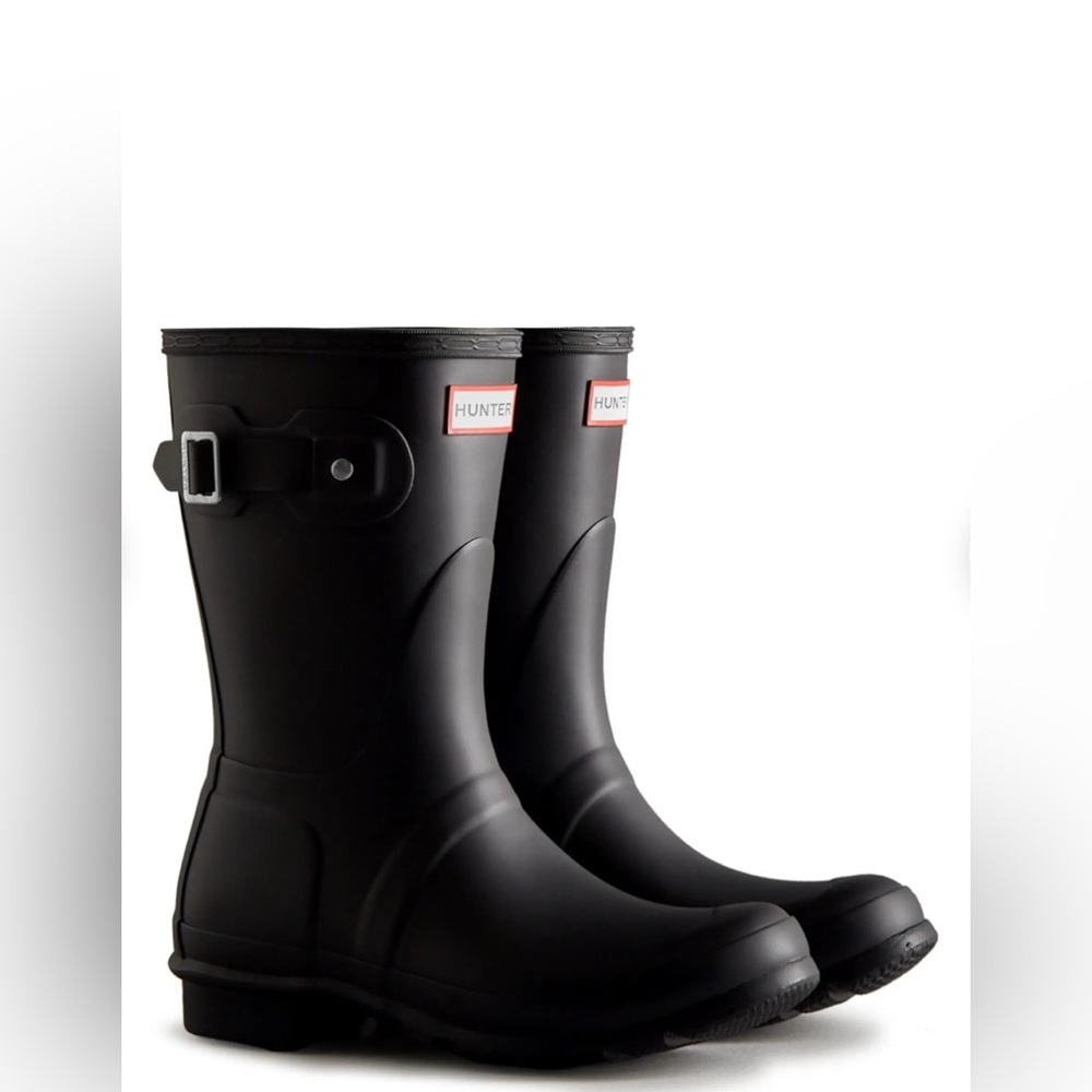 Hunter Classic Black Waterproof Boots size 6